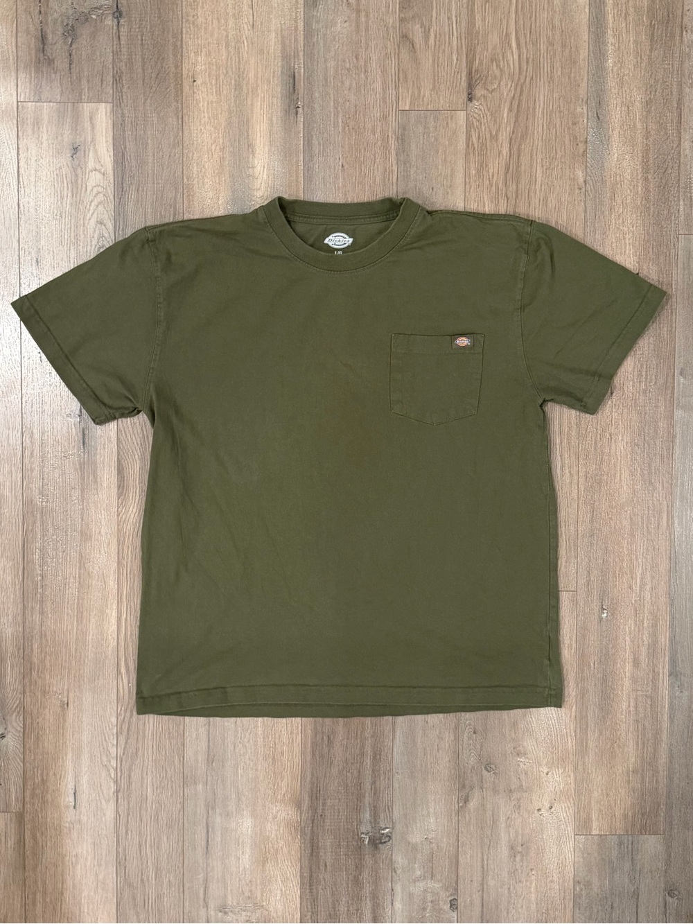 Dickies Olive Pocket Short Sleeve Tee